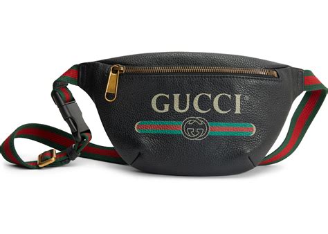 gucci print belt bags|genuine gucci belt bag.